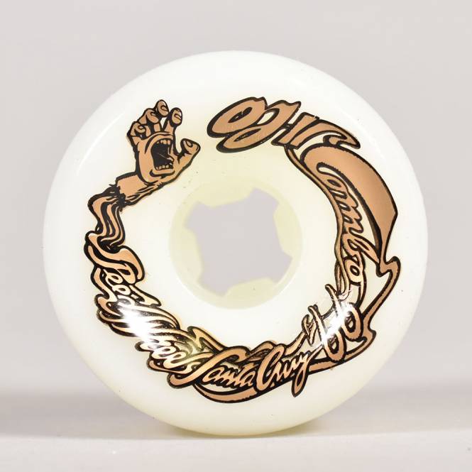 OJs Wheels Combos 99A (White) Skateboard Wheels 60mm