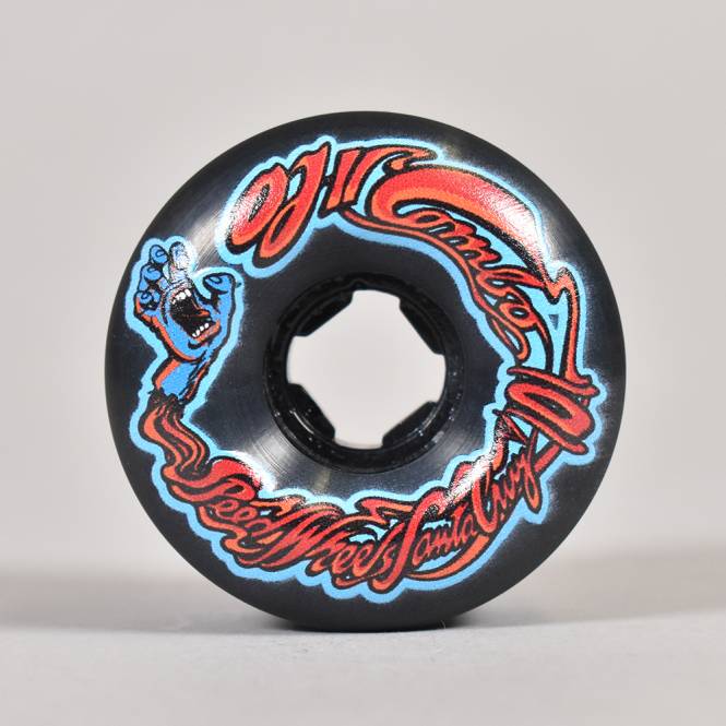 OJs Wheels Screaming Hand Chubbies 101A (Black) Skateboard Wheels 56mm