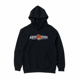 Old E Drop Bighead Emb Hood - Black