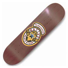 One And Only (Brown Stain) Skateboard Deck 8.25"