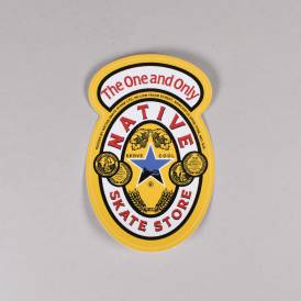 One + Only Skateboard Sticker - 4" x 2.75"