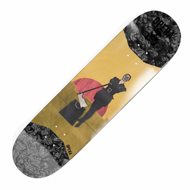 Opera Skateboards Executioner (Slick Shield) Skateboard Deck 8.625