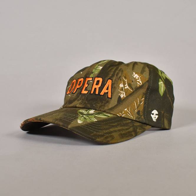 Opera Skateboards Tree Camo Snapback Cap - Camo