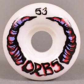 Orbs Apparitions (White) Skateboard Wheels 53mm