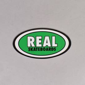 Oval (Green) Sticker - 4''