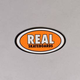 Oval (Orange) Sticker - 4''
