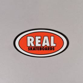 Oval (Red) Sticker - 4''