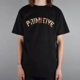 Paradise Type Skate T-Shirt - Black