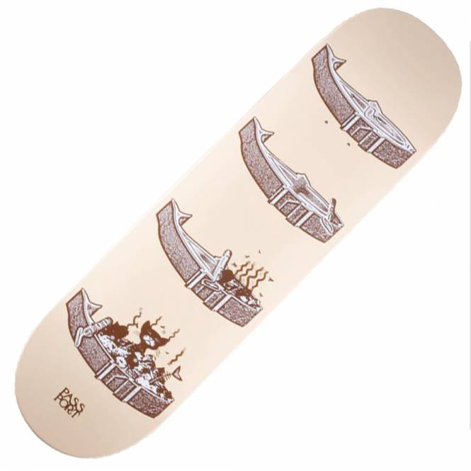 Passport Skateboards Cat Tinned Series Skateboard Deck 8.25''
