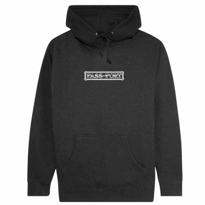 Passport Skateboards Plaque Hood - Black