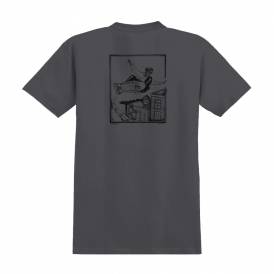 Phelps Lance DBL Skate T-Shirt - Asphalt/Black
