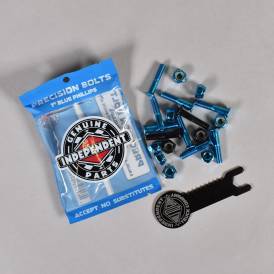 Phillips w/Tool (Blue/Black) Skateoard Bolts 1''