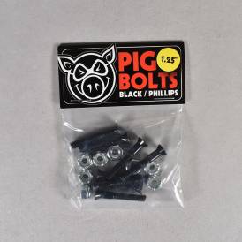 Pig Bolts Skateboard Bolts - 1.25'' Phillips