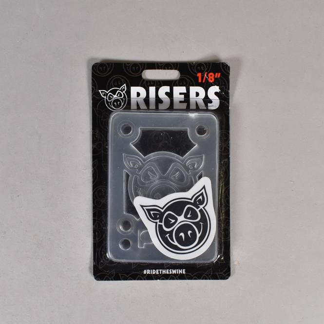 Pig Wheels Pig Piles (Clear) Soft Shock Pad - 1/8''