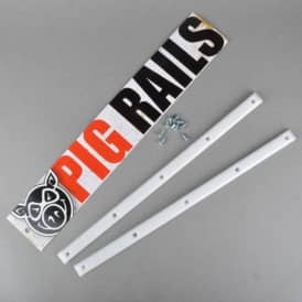 Pig Wheels Pig Rails - White