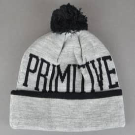 Piper Pom Pom Beanie - Grey