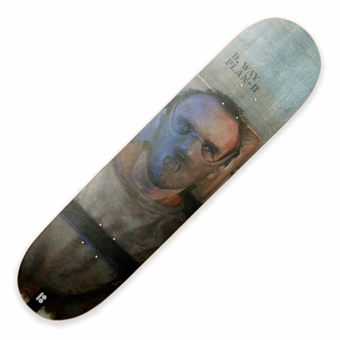 Plan B Skateboards D Way Hannibal Skateboard Deck 8.25
