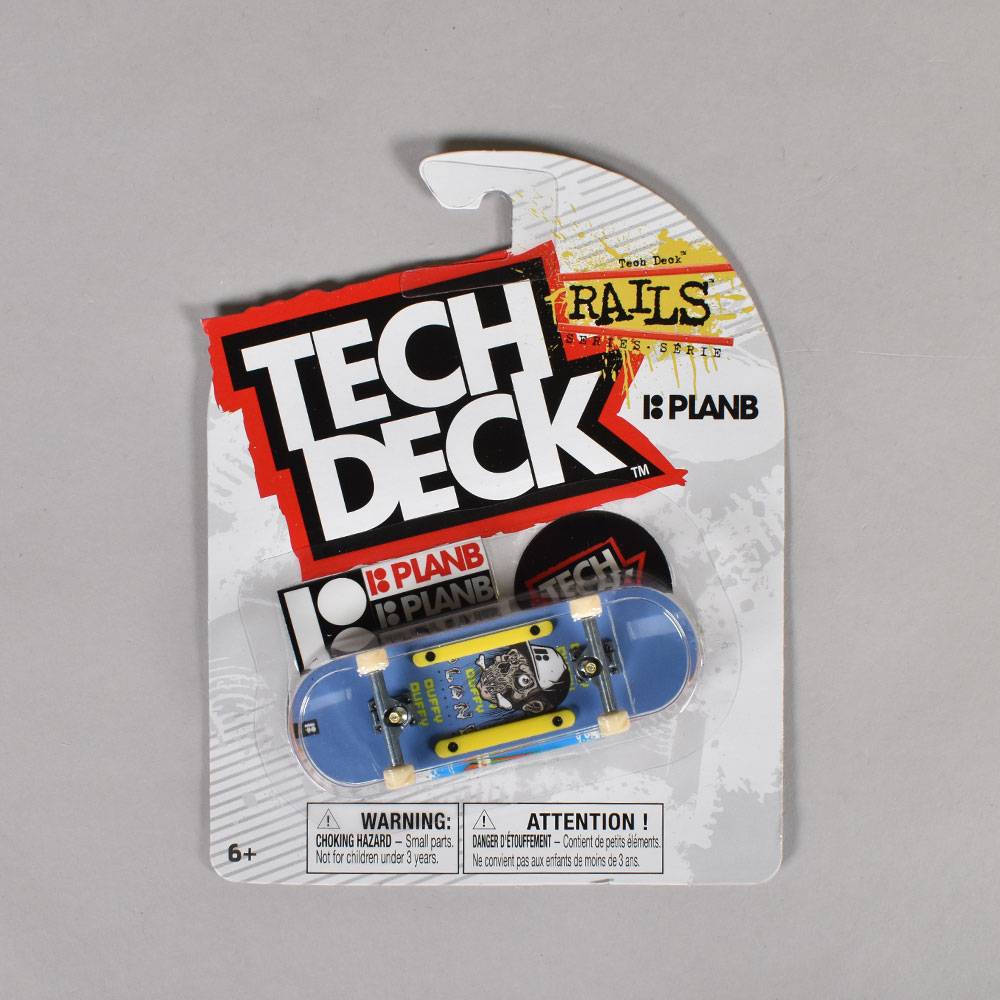 Tech Deck Rib Rails Tech Deck Plan B Skull (Rails) Fingerboard - ACCESSORIES from Native ...