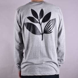 Plant Longsleeve T-Shirt - Grey