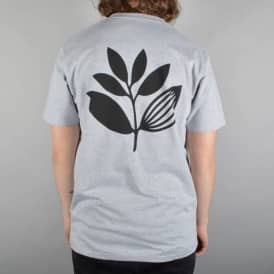 Plant Skate T-Shirt - Light Heather Grey