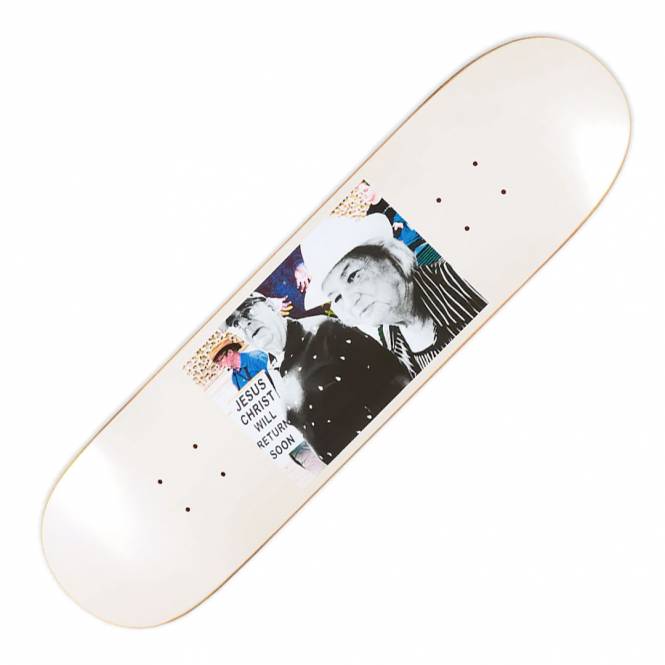 Polar Skateboards Aaron Herrington Return Soon (White) Skateboard Deck 8.25''