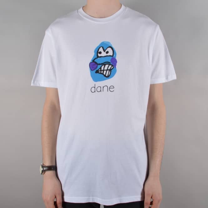 Polar Skateboards Dane Pro Skate T-Shirt - White