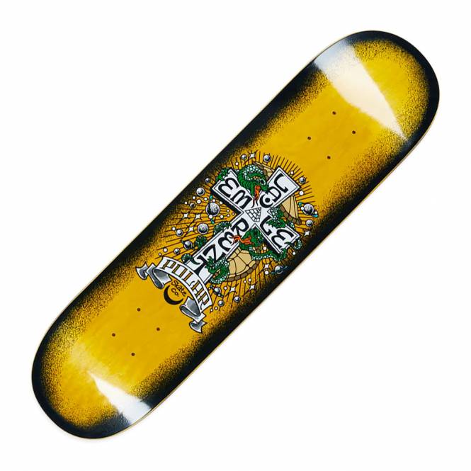 Polar Skateboards Emile Laurent Turtle Town (Short) Skateboard Deck 8.5'' 