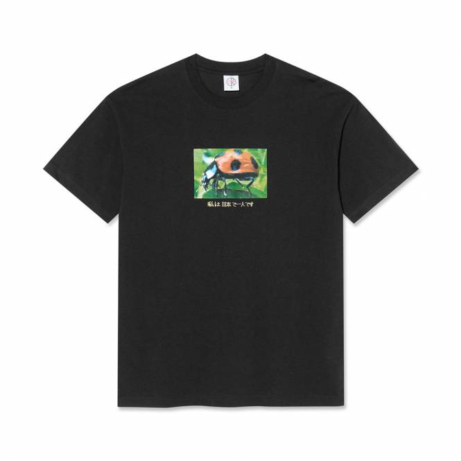 Polar Skateboards Ladybug Skate T-Shirt - Black