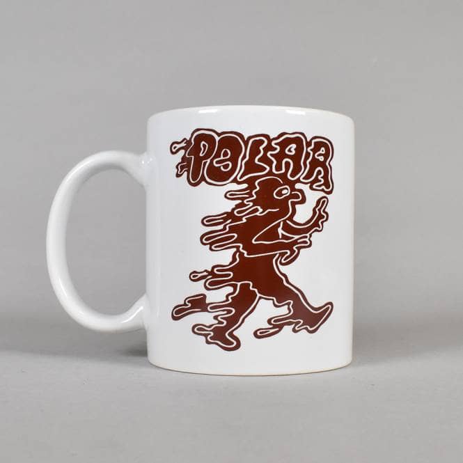 Polar Skateboards Liquid Man Mug - White