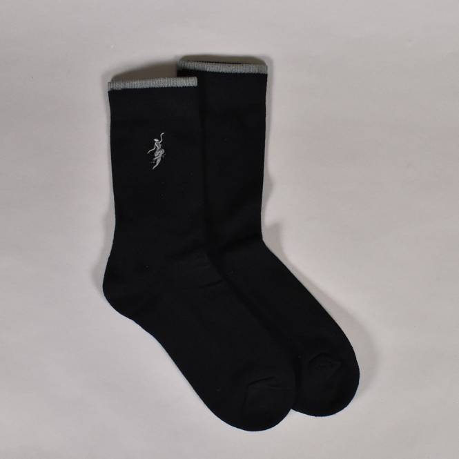 Polar Skateboards No Complies Forever (Business) Socks - Black