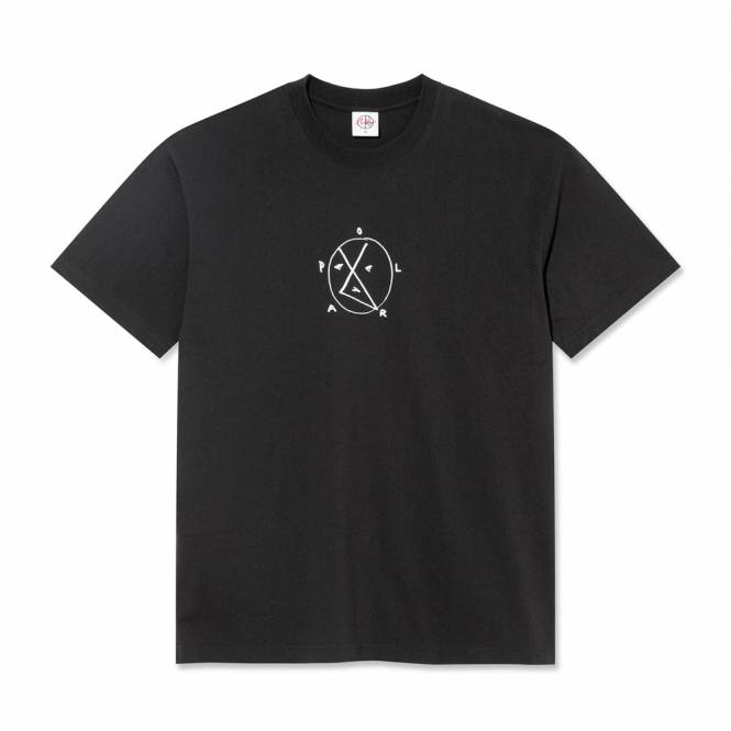 Polar Skateboards Polar Head Skate T-Shirt - Black