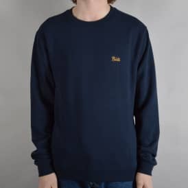 Potrero Crewneck Sweater - Navy