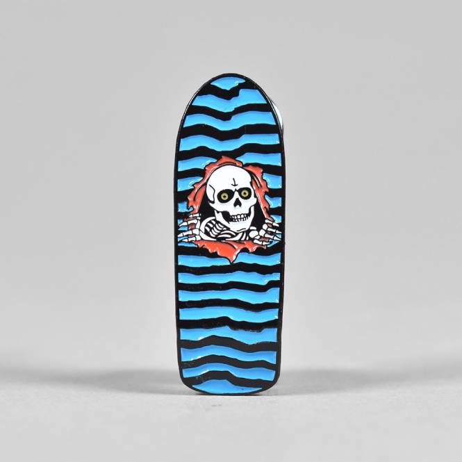 Powell Peralta Ripper Deck (Blue) Pin Badge - 1.5''