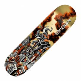 Praman Rampage Ltd. (Gold) Skateboard Deck 8.38''
