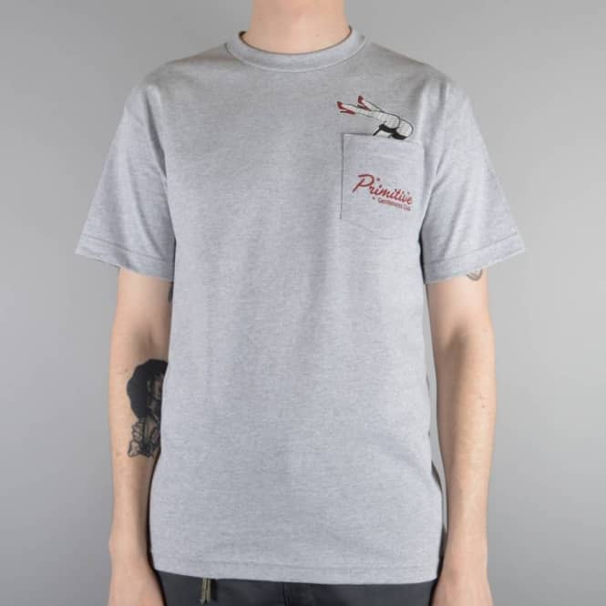 Primitive Apparel Gentlemen Pocket T-Shirt - Athletic Heather