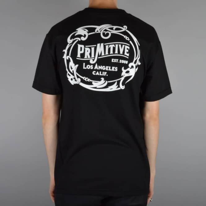 Primitive Apparel Wrangler Skate T-Shirt - Black
