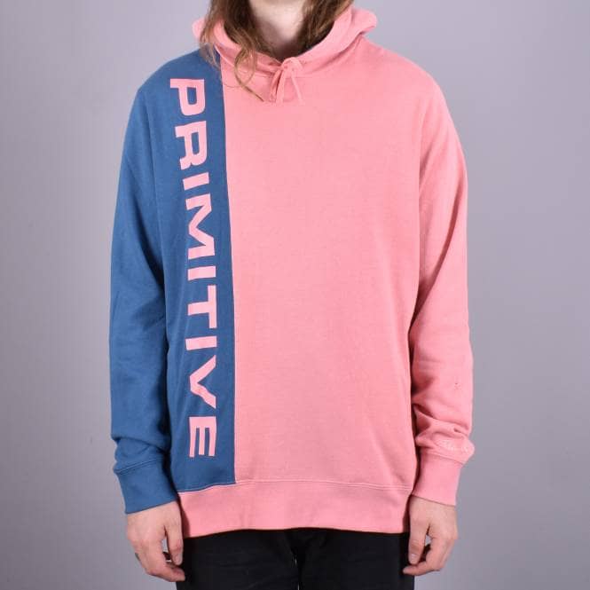 Primitive Skateboarding Blocks Hood - Salmon