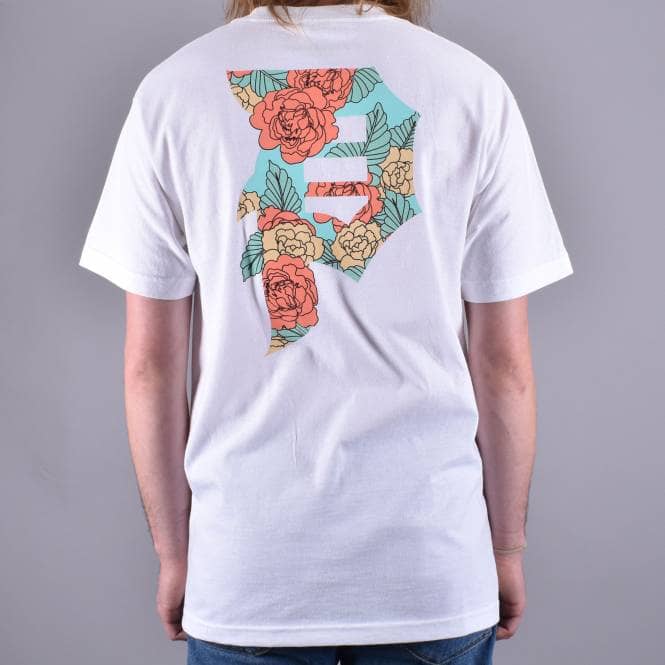 Primitive Skateboarding Dirty P Casual Skate T-Shirt - White