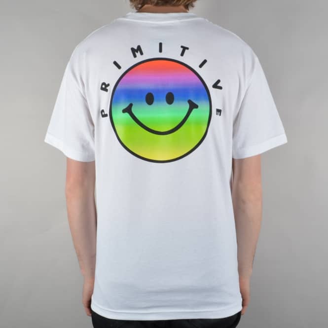 Primitive Skateboarding Vibes Skate T-Shirt - White