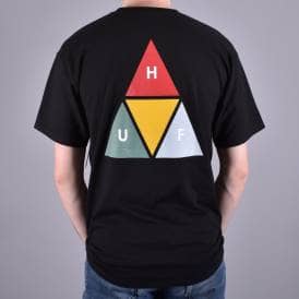 Prism Triangle Skate T-Shirt - Black