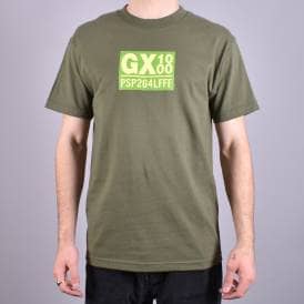 PSP264LFFF Skate T-Shirt - Military Green
