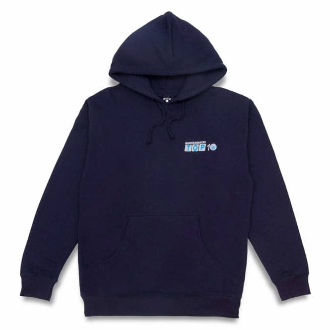 Quartersnacks Top 10 Hood - Navy