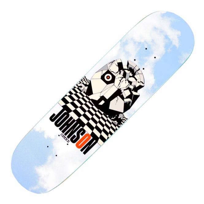 Quasi Skateboards Johnson 'Ego' Skateboard Deck 8.25''