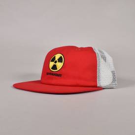 Radioactive Snapback Trucker Cap  - Red/White