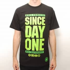 Real SDO HUF Skate T-Shirt - Black
