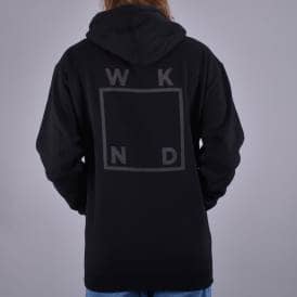 Reflective Pullover Hoodie - Black