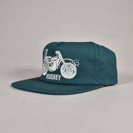 Rest Stop Snapback Cap - Forest Green