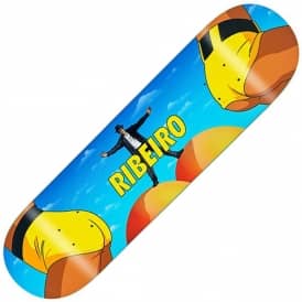 Ribeiro Little In The Middle Skateboard Deck 8.1" (Pre-Gripped)