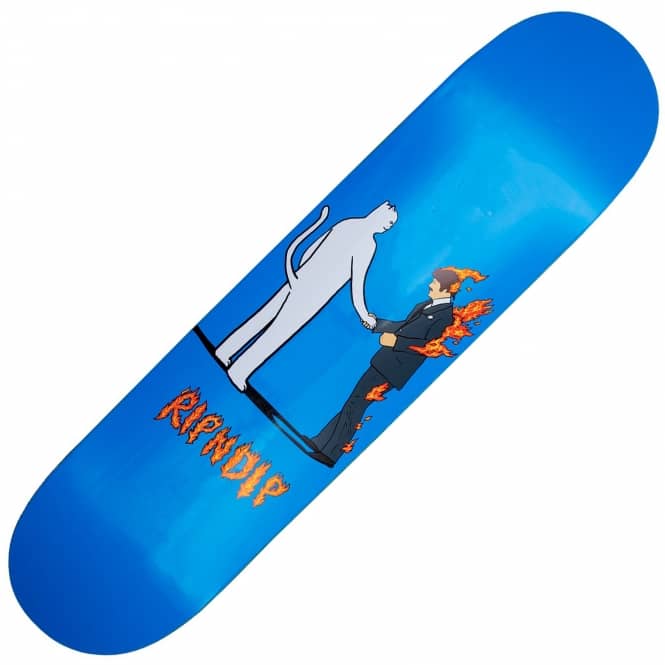 Skateboard Completo RIP N DIP 8.25" Rosso, Set Up Completo Con Spedizione E Strumento Incluso