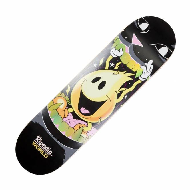 Rip N Dip Flame Jerm Skateboard Deck 8.25''